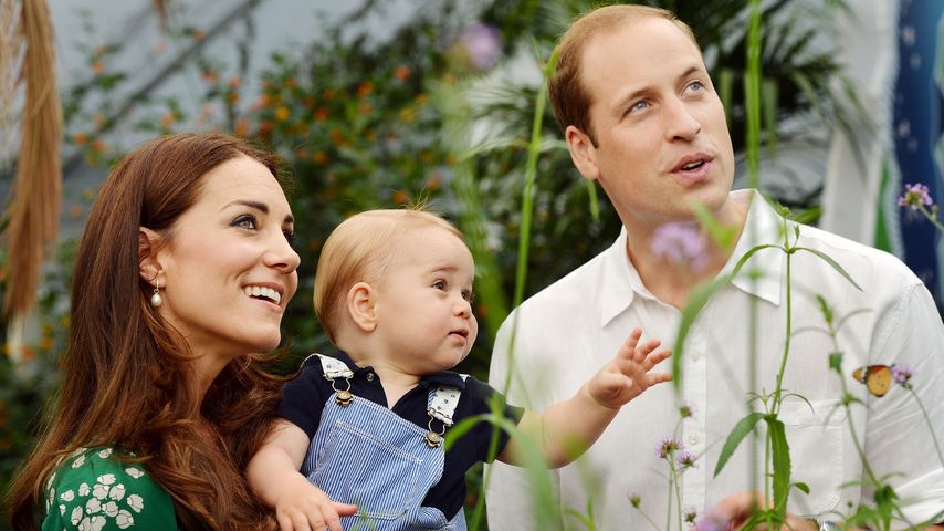 Herzogin Kate, Prinz William und Prinz George