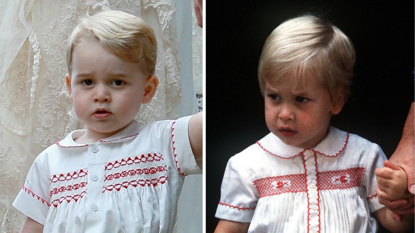 Prinz George und Prinz William