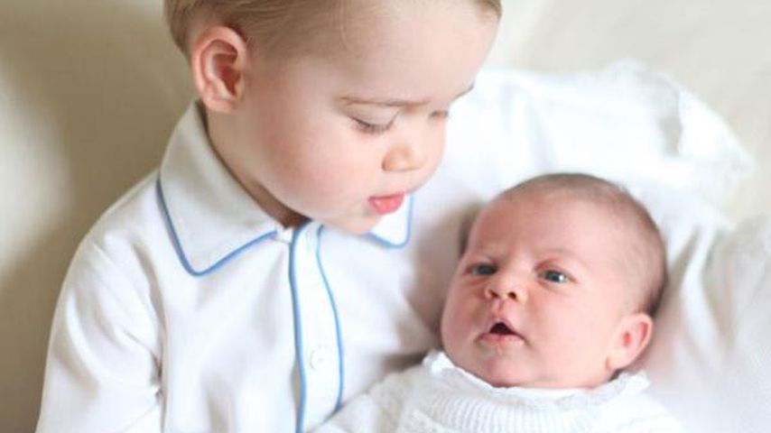 Prinz George und Prinzessin Charlotte