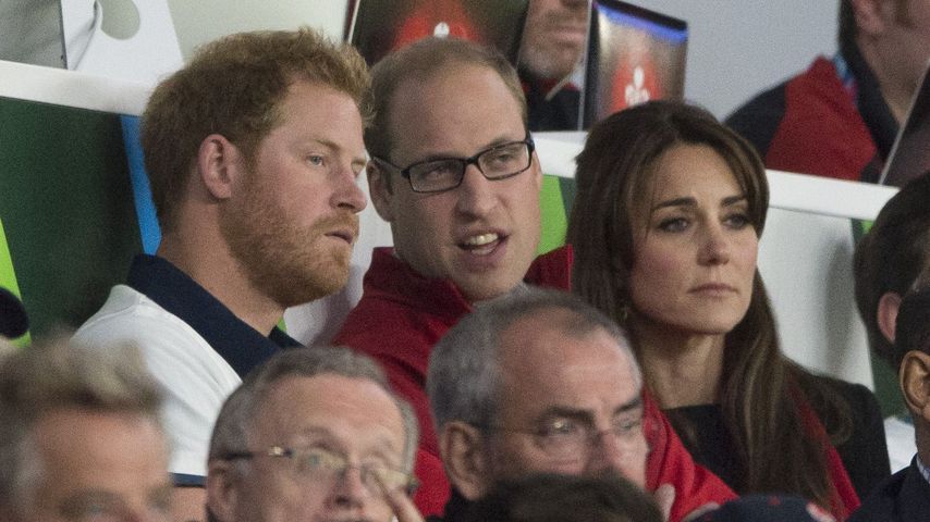 Herzogin Kate, Prinz Harry und Prinz William