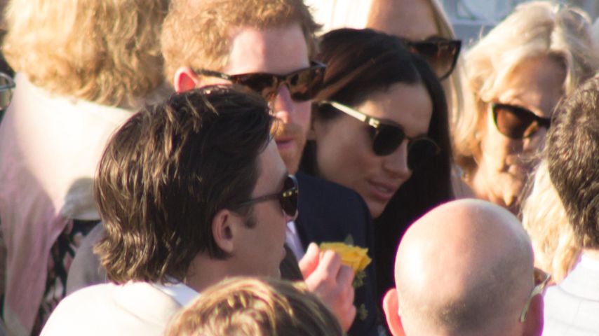 Prinz Harry und Meghan Markle bei ihrem ersten gemeinsamen Auftritt