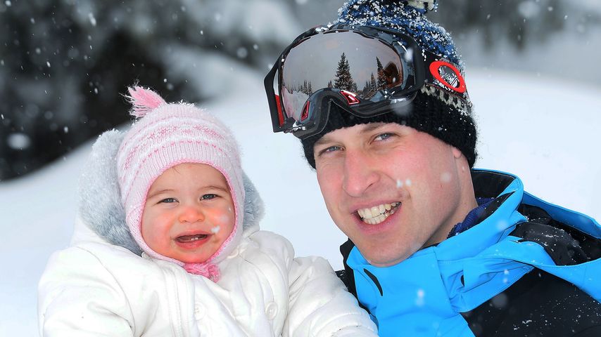 Prinzessin Charlotte und Papa William