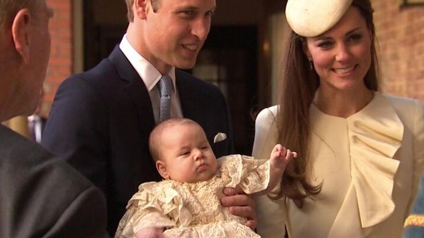 Herzogin Kate, Prinz William und Prinz George