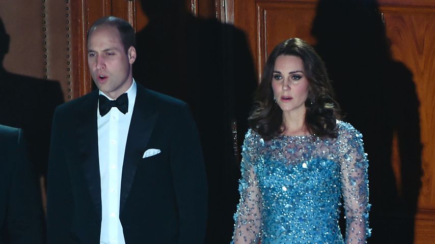Prinz William und Herzogin Kate bei der Royal Variety Performance in London