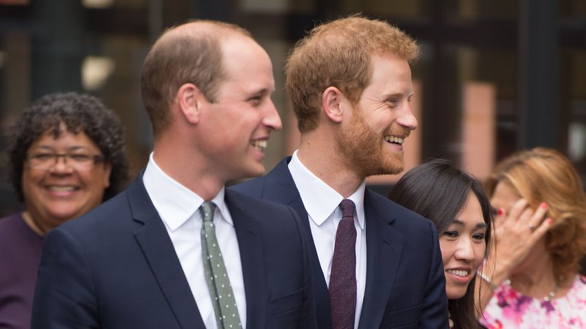 Prinz William und Prinz Harry bei ihrem "Support4Grenfell Community Hub"-Besuch