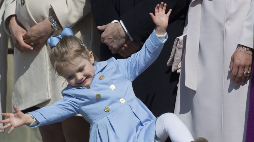 Prinzessin Leonore von Schweden und Prinzessin Estelle von Schweden