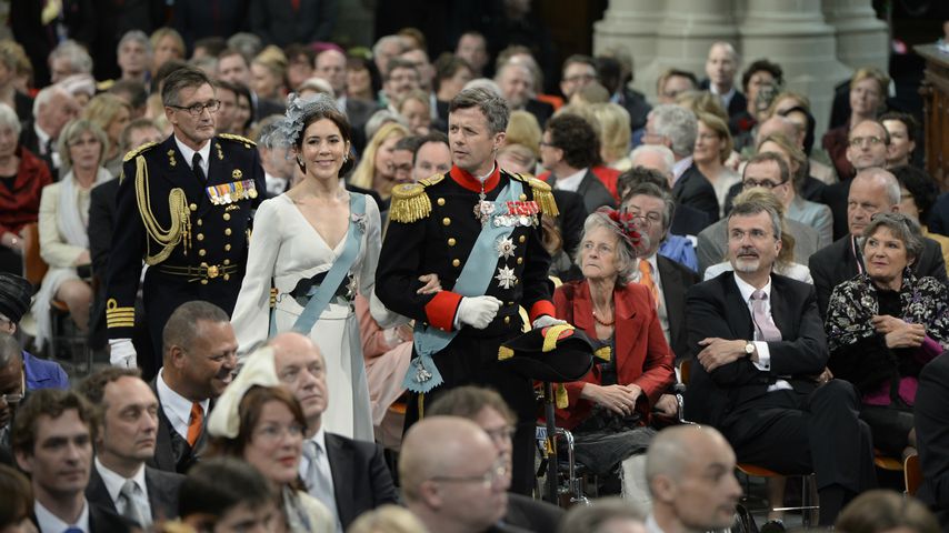 Mary & Frederik 2013 bei der Krönung von Willem Alexander zum König der Niederlande