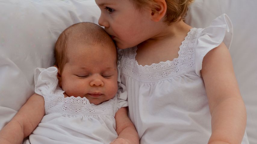 Prinzessin Leonore von Schweden und Prinzessin Estelle von Schweden