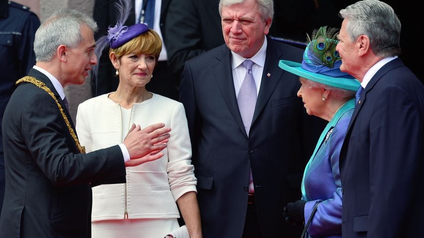Queen Elizabeth II. und Joachim Gauck