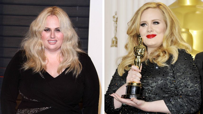 Adele Adkins und Rebel Wilson