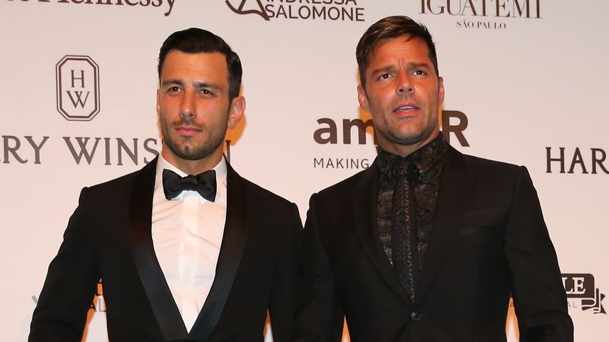 Ricky Martin mit Jwan Yosef bei der amfAR-Gala in Braslien