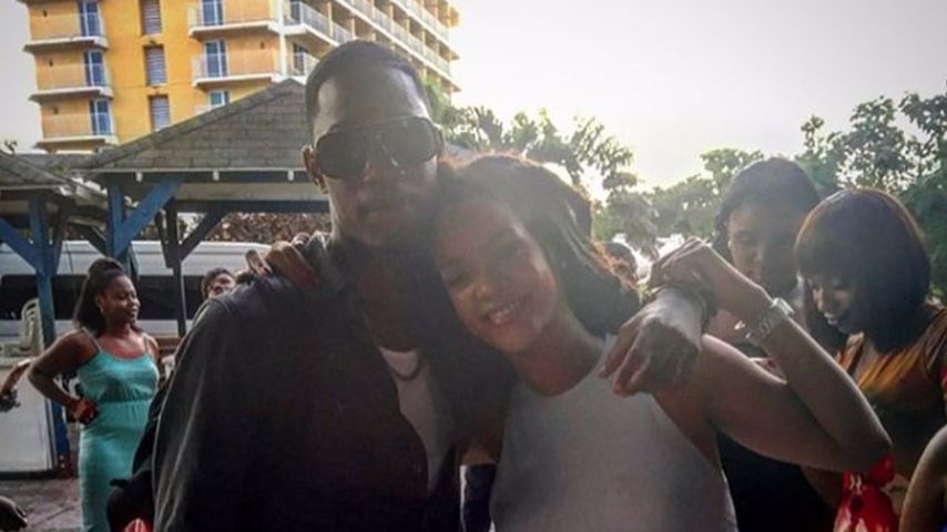 Rihanna mit ihrem verstorbenen Cousin Travon