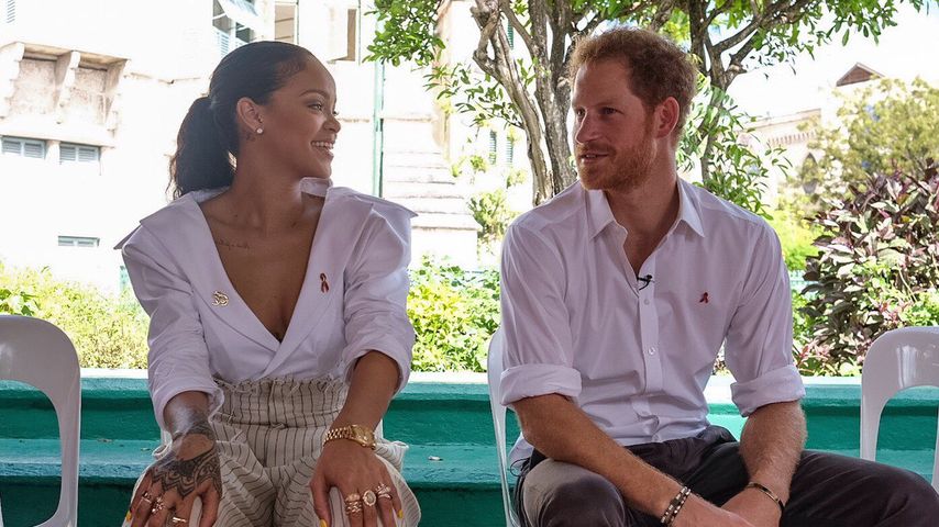Rihanna und Prinz Harry auf Barbados 2016