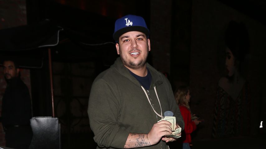 Rob Kardashian in Los Angeles