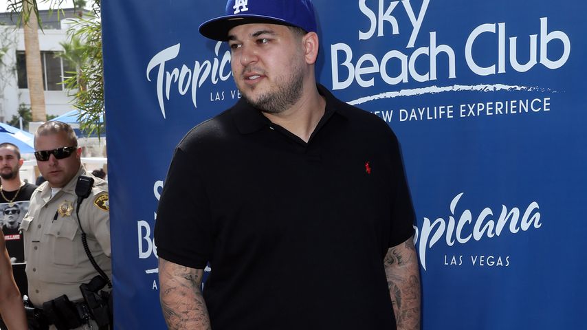 Rob Kardashian am Memorial-Day-Wochenende im Sky Beach Club in Las Vegas