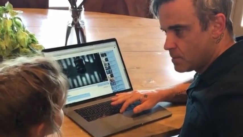 Kein Robbie Williams-Fan? Seine Tochter hört lieber Beyoncé!