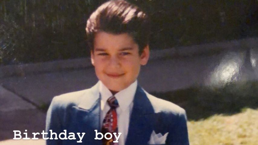 Robert Kardashian als kleiner Junge