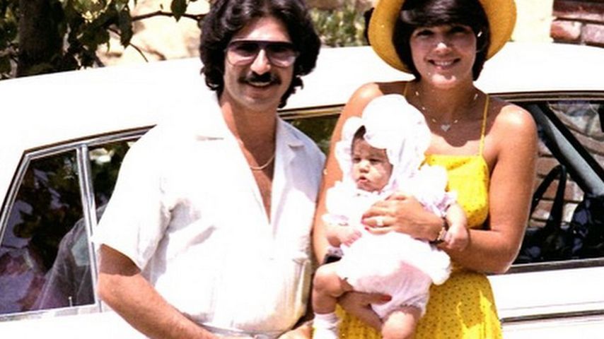 Robert Kardashian Sr. mit Kris Jenner und Tochter Kourtney Kardashian im Jahr 1979