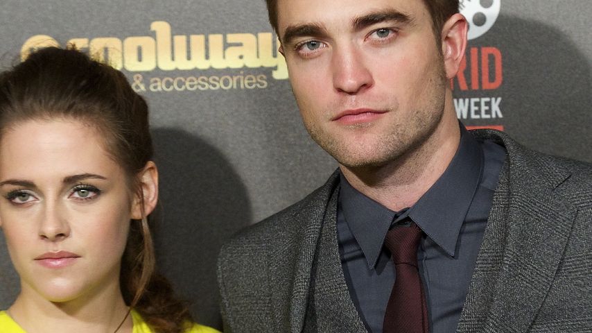 Robert Pattinson und Kristen Stewart bei der Twilight-Premiere in Spanien