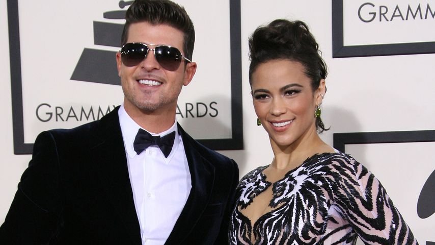 Robin Thicke und Paula Patton