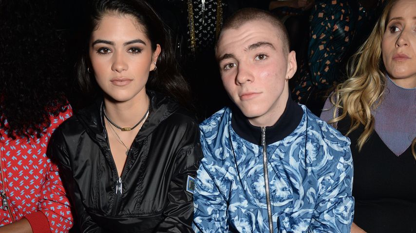 Rocco Ritchie und Kim Turnball auf der London Fashion Week 2017