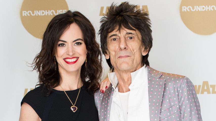 Sally Humphreys und Ronnie Wood