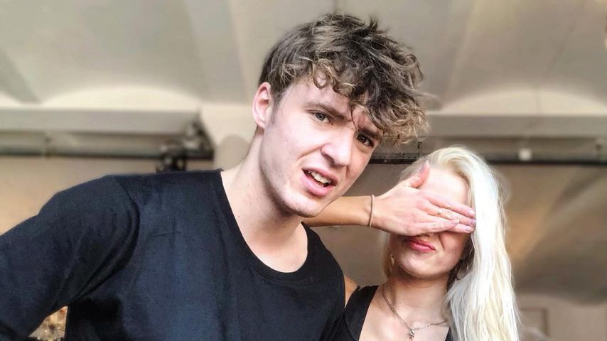 Roman Lochmann und Katja Kalugina während des "Let's Dance"-Trainings