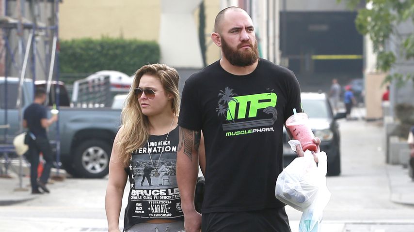 Ronda Rousey und ihr Freund Travis Browne