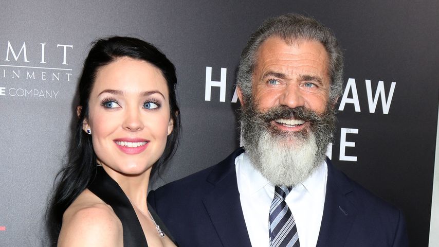Rosalind Ross und Mel Gibson im Oktober 2016 bei einer Filmpremiere in Los Angeles.
