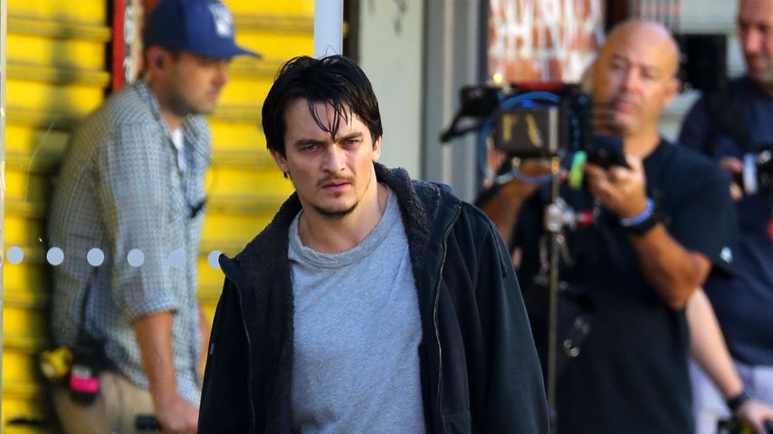 Rupert Friend beim Dreh der sechsten "Homeland"-Staffel in NYC