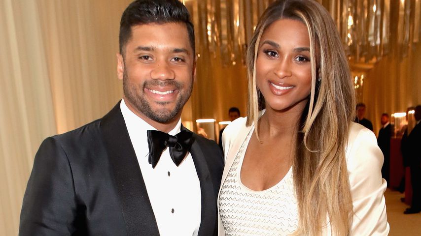 Kurz vor Geburt: Ciara & Russel genießen Lagerfeuer-Romantik
