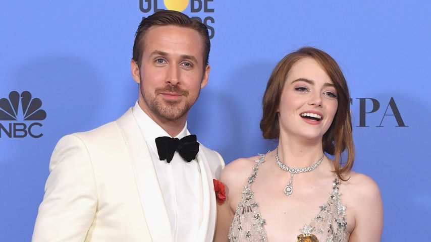 Ryan Gosling und Emma Stone bei den Golden Globe Awards 2017 in Los Angeles