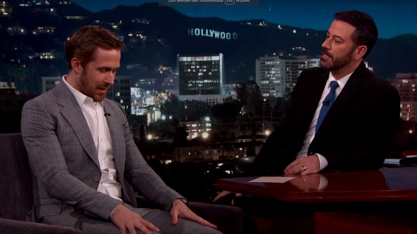 Ryan Gosling und Jimmy Kimmel