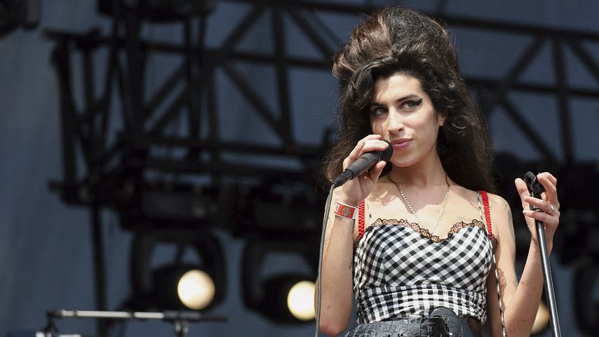 Sängerin Amy Winehouse beim "Lollapalooza-Festival" in Chicago im Jahr 2007