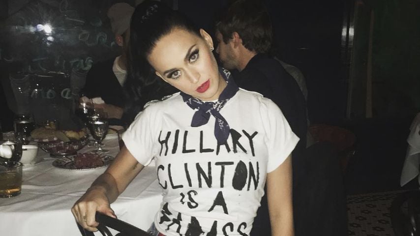 Sängerin Katy Perry unterstützt Hillary Clinton im US-Wahlkampf