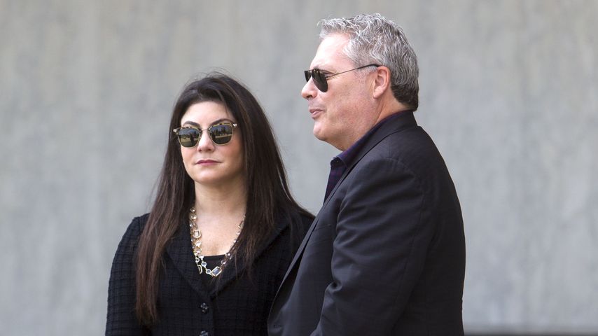 Samantha Spector, Amber Heards Anwältin, und ihre Begleitung