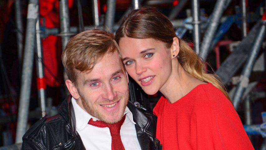 Samuel Koch und Sarah Elena bei der Premiere von "Zoolander 2" in Berlin