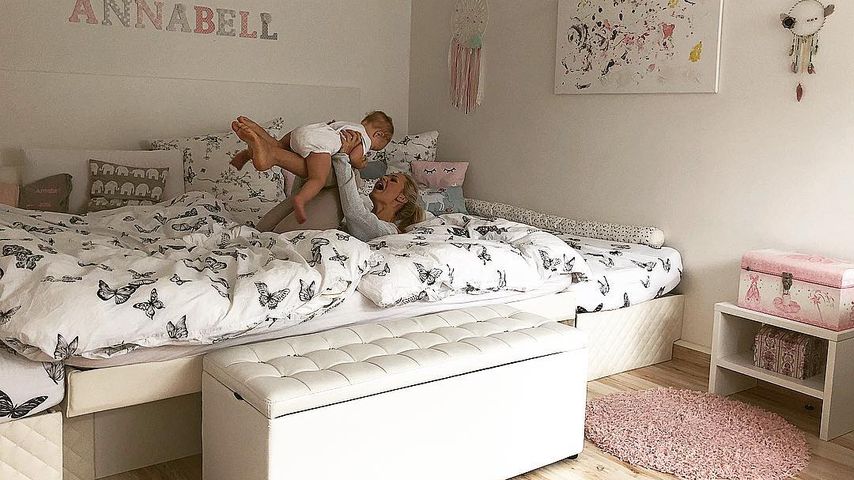 Sara Kulka mit ihrer Tochter Annabell