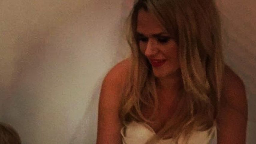 Sara Kulka an ihrer Hochzeit