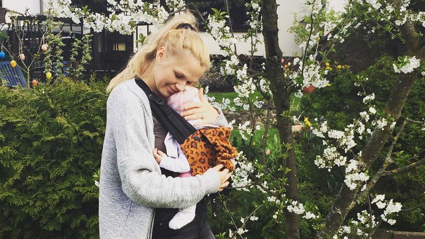 Sara Kulka mit ihrer Tochter Annabell