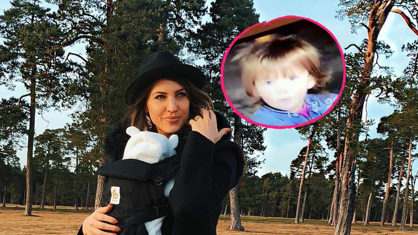 Süße Kinder-Clips: Hier ist Sarah Harrison knapp 2 Jahre alt