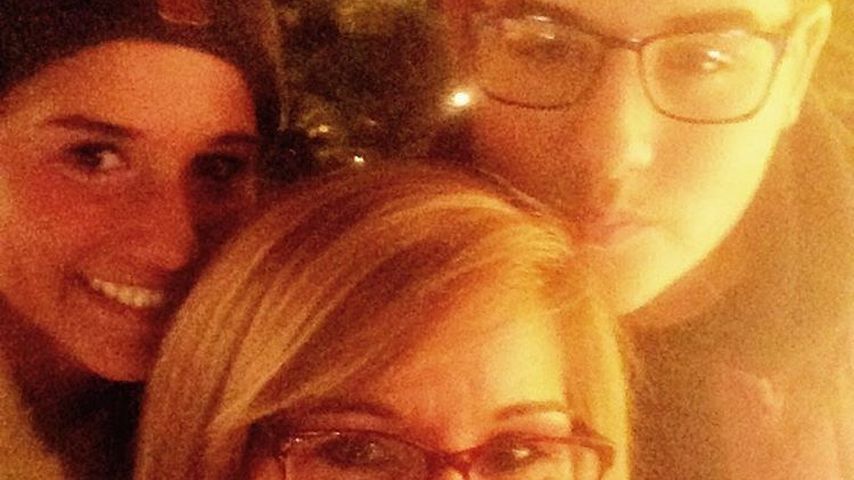 Sarah Lombardi mit ihrer Mutter Sonja und ihrem Bruder Gianluca