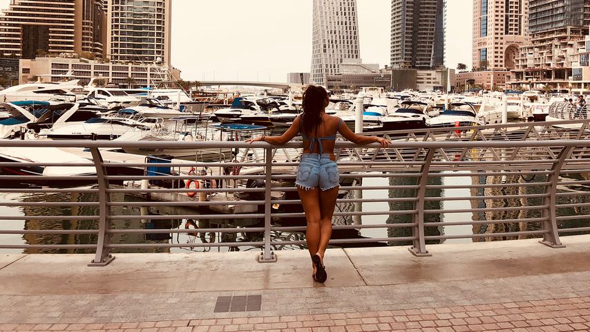 Sarah Lomardi in Dubai