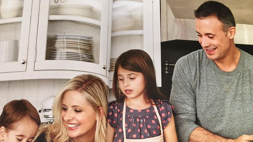 Sarah Michelle Gellar und Freddie Prinze, Jr. mit ihren Kindern