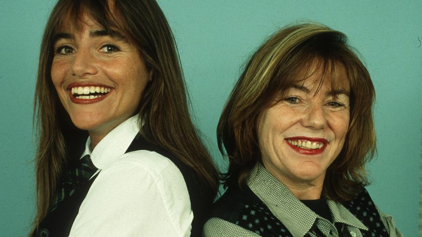 Schauspielerin Katja Bienert und ihre Mutter Evelyn Bienert