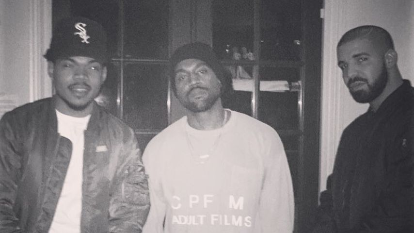 Chance the Rapper, Kanye West und Drake