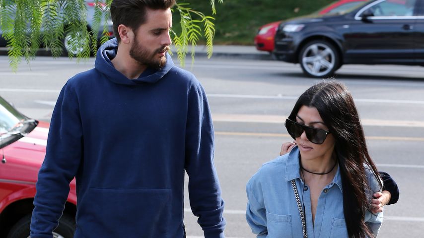 Kourtney Kardashian, Scott Disick und Penelope Disick