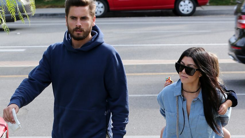 Kourtney Kardashian, Scott Disick und Penelope Disick