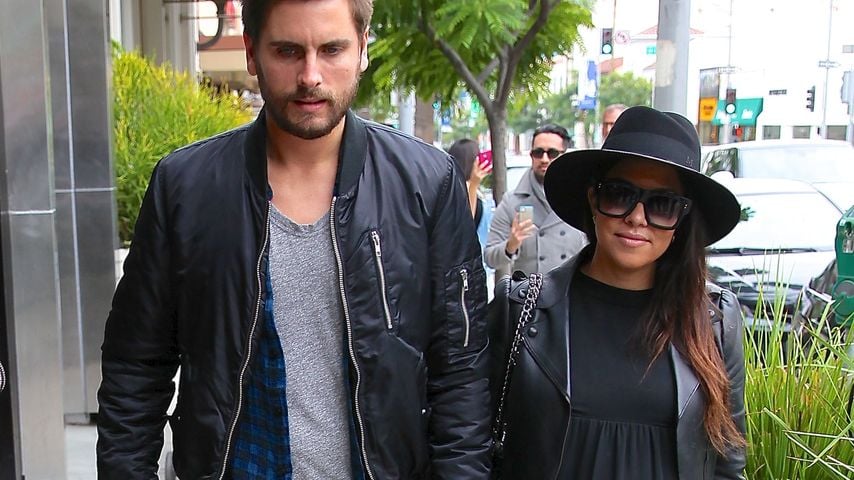 Kourtney Kardashian und Scott Disick