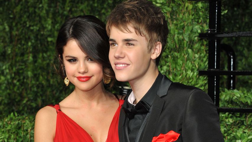 Selena Gomez und Justin Bieber bei der Oscar-Verleihung 2011